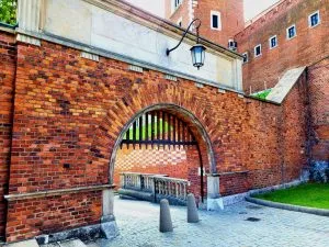 brama wejściowa Wawel