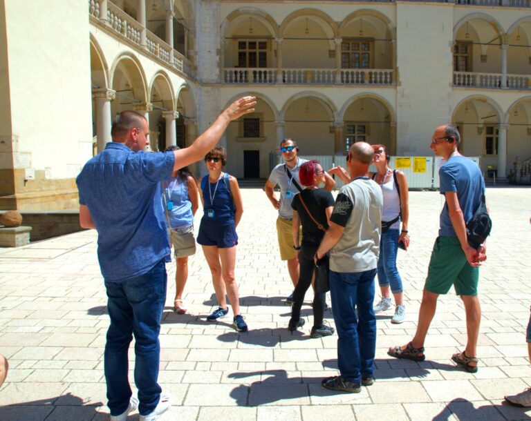 zwiedzanie Wawelu, wawel z dzieckiem